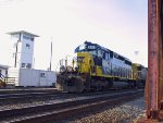 CSX 8415 & 130 outside the yard tower